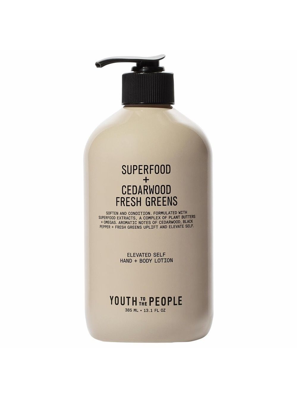 Youth To The People 
Superfood Omega Hand + Body Lotion with Kale + Green Tea